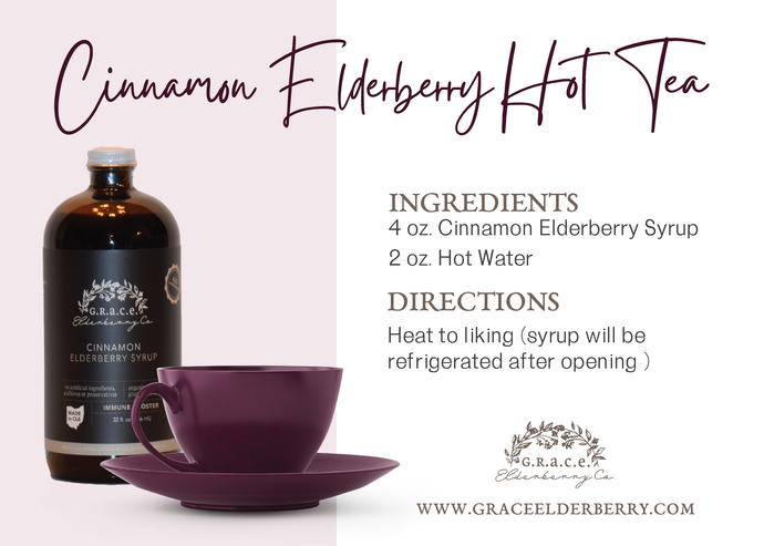 Cinnamon Elderberry Hot Tea