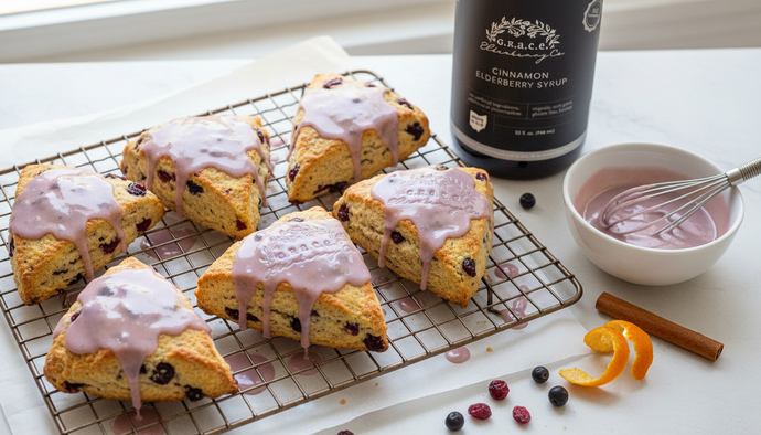 Elderberry & Cranberry Scones/Muffins