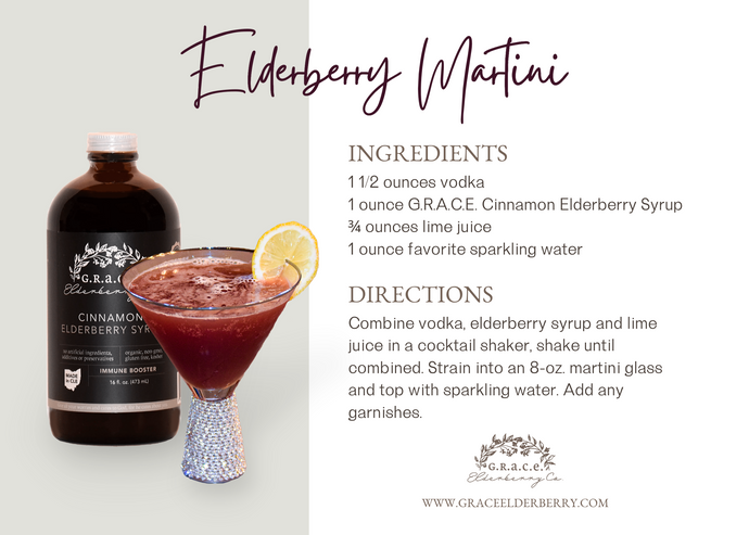 Elderberry Martini