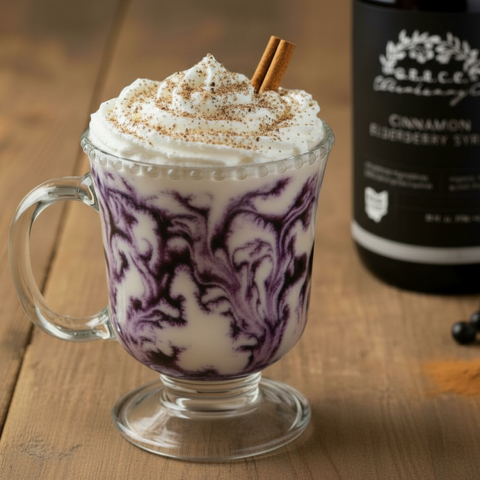 Elderberry Egg Nog