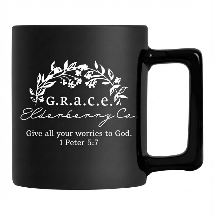G.R.A.C.E. Elderberry Co. 12 oz. Mug