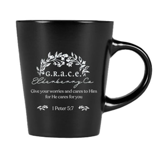 G.R.A.C.E. Elderberry Co. 12 oz. Mug